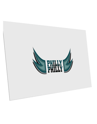Philly Philly Funny Beer Drinking 10 Pack of 6x4" Postcards by TooLoud-TooLoud-White-Davson Sales