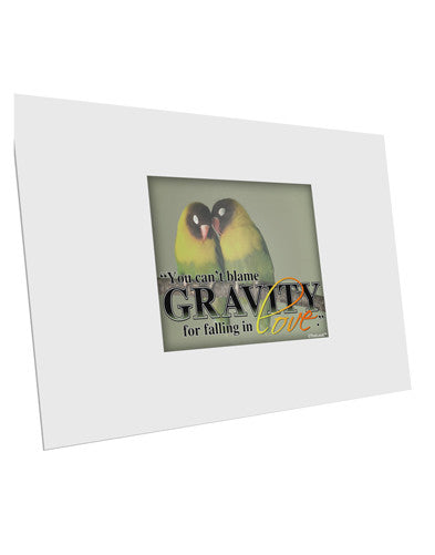 Can't Blame Gravity 10 Pack of 6x4" Postcards-Postcards-TooLoud-White-Davson Sales