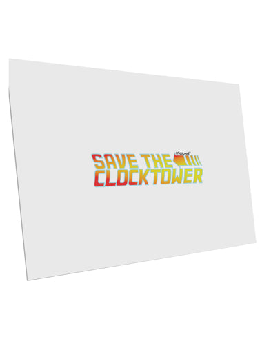 Save The Clock Tower 10 Pack of 6x4" Postcards by TooLoud-TooLoud-White-Davson Sales