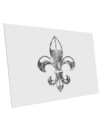 Distressed Fleur de Lis 10 Pack of 6x4" Postcards-Postcards-TooLoud-White-Davson Sales