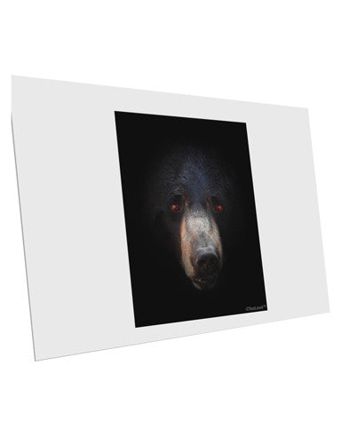 Scary Black Bear 10 Pack of 6x4" Postcards-Postcards-TooLoud-White-Davson Sales