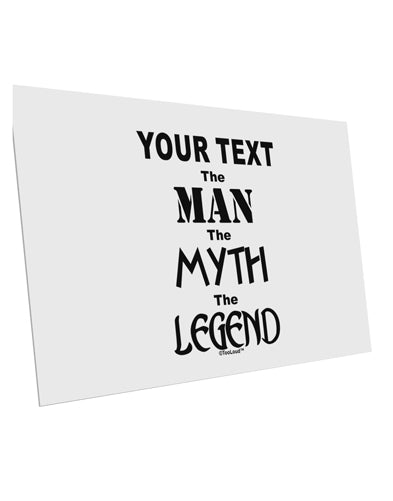 Personalized The Man The Myth The Legend 10 Pack of 6x4" Postcards by TooLoud-Postcards-TooLoud-White-Davson Sales