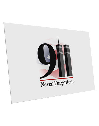 911 Never Forgotten 10 Pack of 6x4" Postcards-Postcards-TooLoud-White-Davson Sales