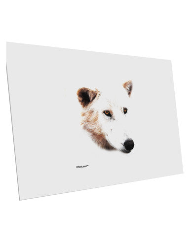 White Wolf Head Cutout 10 Pack of 6x4" Postcards-Postcards-TooLoud-White-Davson Sales