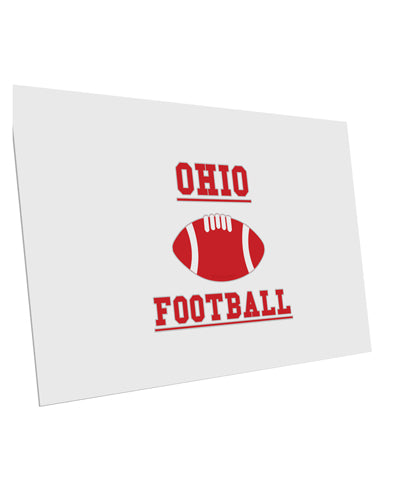 Ohio Football 10 Pack of 6x4" Postcards by TooLoud-TooLoud-White-Davson Sales
