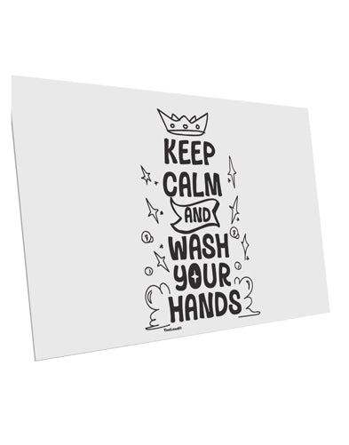 TooLoud Keep Calm and Wash Your Hands 10 Pack of 6x4 Inch Postcards-Postcards-TooLoud-Davson Sales