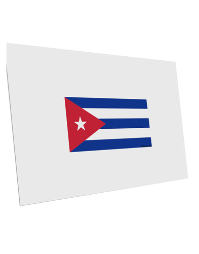 Cuba Flag Cubana 10 Pack of 6x4" Postcards by TooLoud-TooLoud-White-Davson Sales