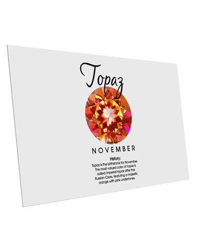 Birthstone Topaz 10 Pack of 6x4" Postcards by TooLoud-Postcards-TooLoud-White-Davson Sales