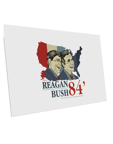 TooLoud REAGAN BUSH 84 10 Pack of 6x4 Inch Postcards-Postcards-TooLoud-Davson Sales