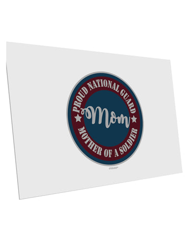TooLoud Proud National Guard Mom 10 Pack of 6x4 Inch Postcards-Postcards-TooLoud-Davson Sales