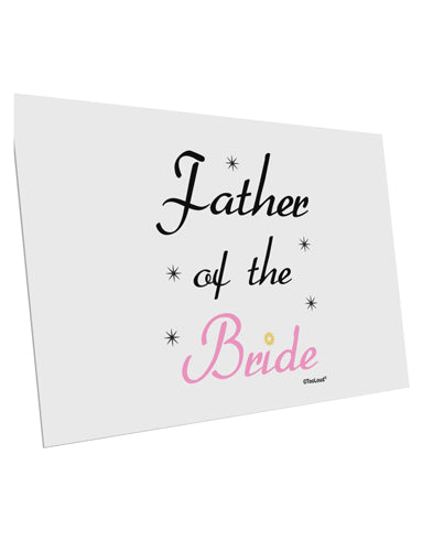 Father of the Bride wedding 10 Pack of 6x4" Postcards by TooLoud-Postcards-TooLoud-White-Davson Sales