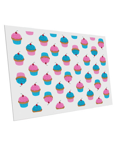 Cute Cupcakes AOP 10 Pack of 6x4" Postcards-Postcards-TooLoud-White-Davson Sales