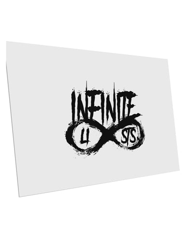 Infinite Lists 10 Pack of 6x4" Postcards by TooLoud-TooLoud-White-Davson Sales