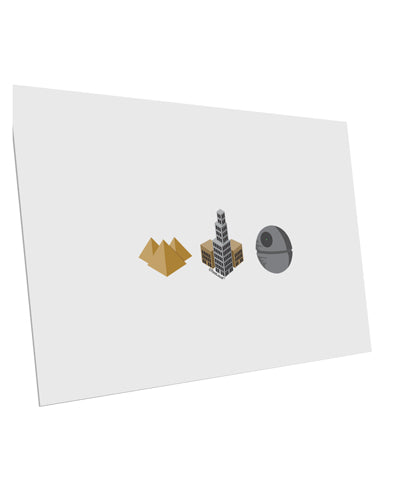 History of Architecture Funny Sci-fi 10 Pack of 6x4" Postcards by TooLoud-Postcards-TooLoud-White-Davson Sales