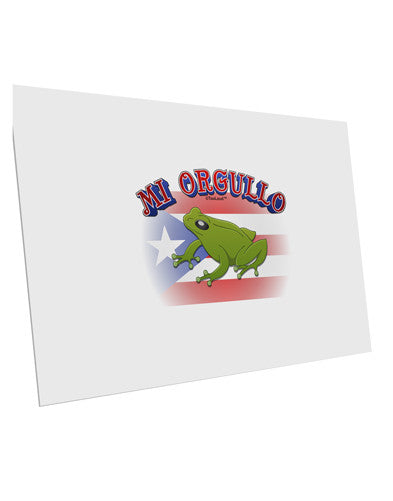 Mi Orgullo Coqui 10 Pack of 6x4" Postcards-Postcards-TooLoud-White-Davson Sales