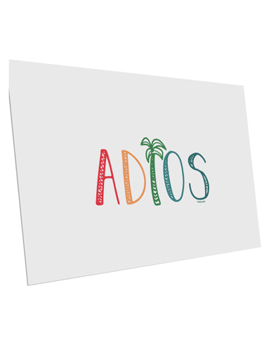 TooLoud Adios 10 Pack of 6x4 Inch Postcards-Postcards-TooLoud-Davson Sales
