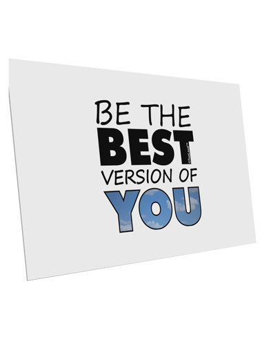 Be The Best Version Of You 10 Pack of 6x4" Postcards by TooLoud-Postcards-TooLoud-White-Davson Sales