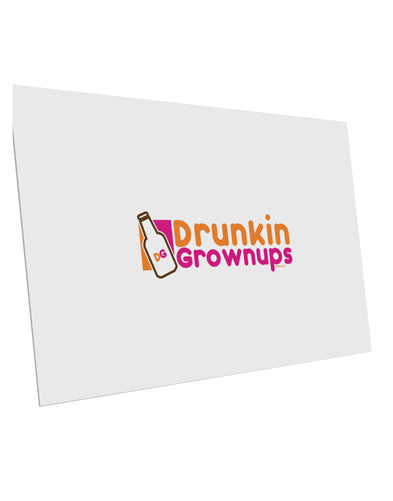 Drunken Grown ups Funny Drinking 10 Pack of 6x4" Postcards by TooLoud-Postcards-TooLoud-White-Davson Sales