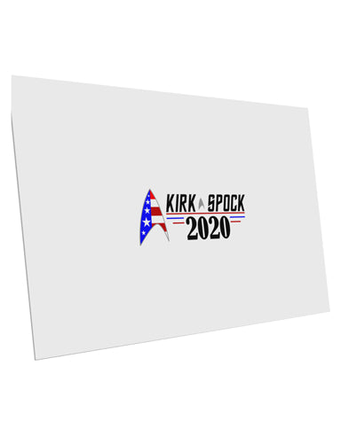 Kirk Spock 2020 Funny 10 Pack of 6x4" Postcards by TooLoud-TooLoud-White-Davson Sales