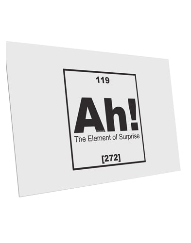 Ah the Element of Surprise Funny Science 10 Pack of 6x4" Postcards by TooLoud-Postcards-TooLoud-White-Davson Sales