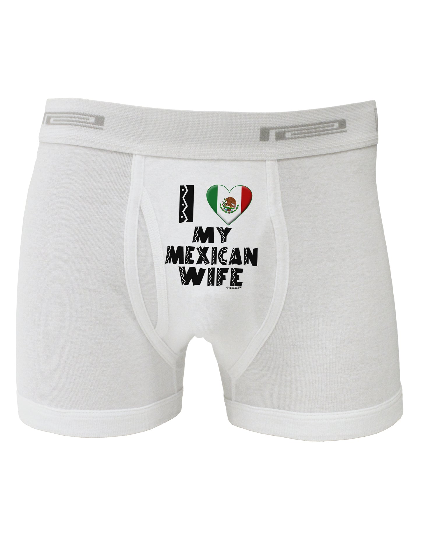 I Heart My Mexican Wife Boxer Briefs by TooLoud-Boxer Briefs-TooLoud-White-Small-Davson Sales