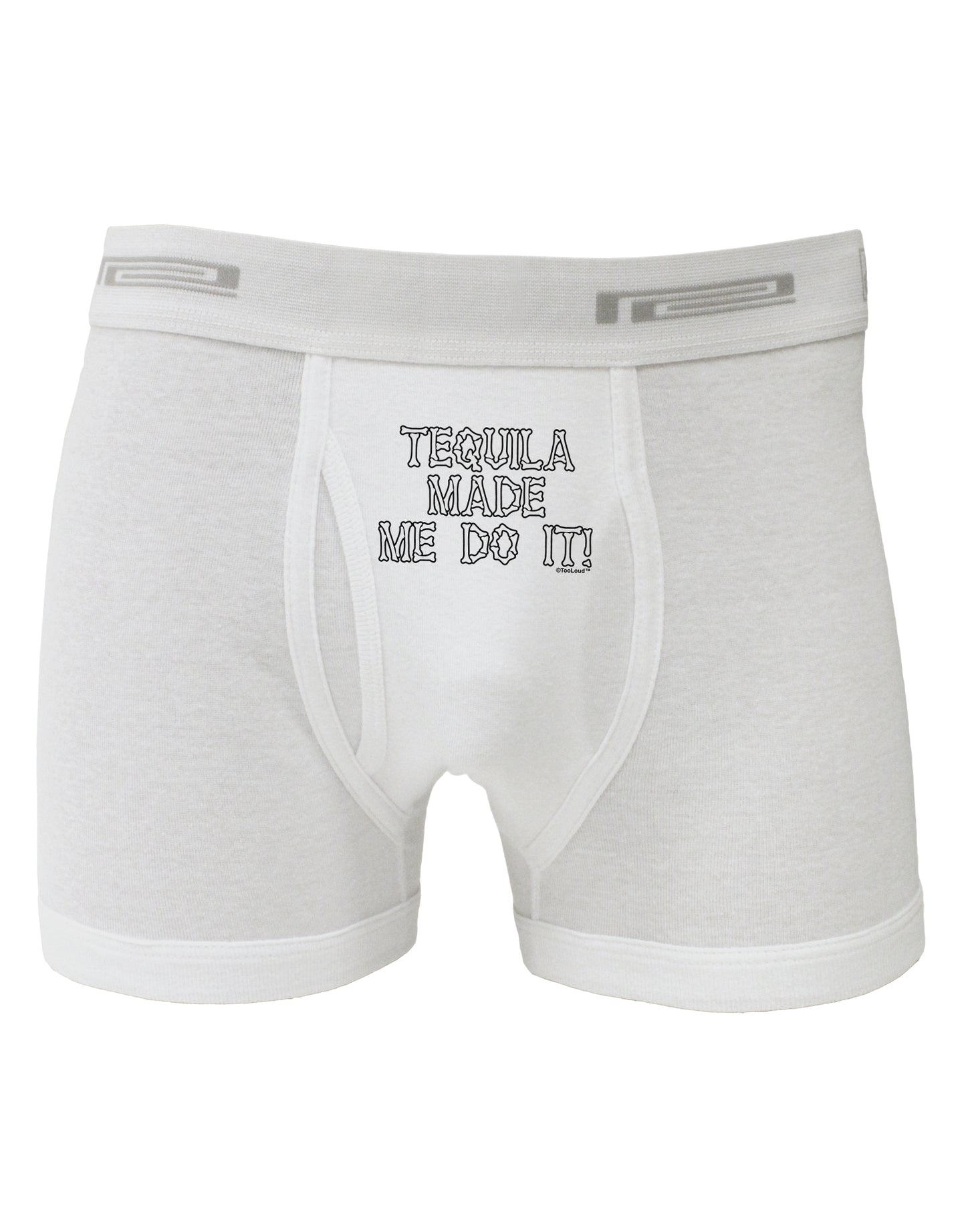 Tequila Made Me Do It - Bone Text Boxer Briefs by TooLoud-Boxer Briefs-TooLoud-White-Small-Davson Sales