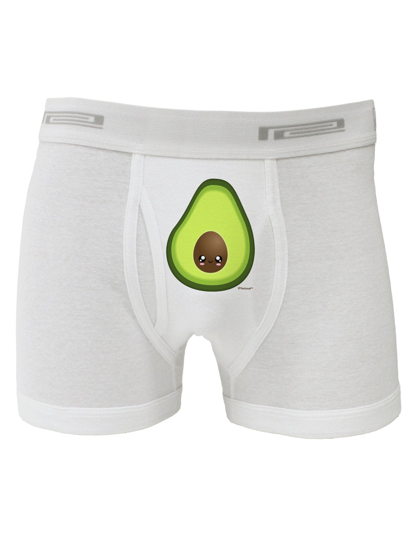 Cute Avocado Design Boxer Briefs-Boxer Briefs-TooLoud-White-Small-Davson Sales