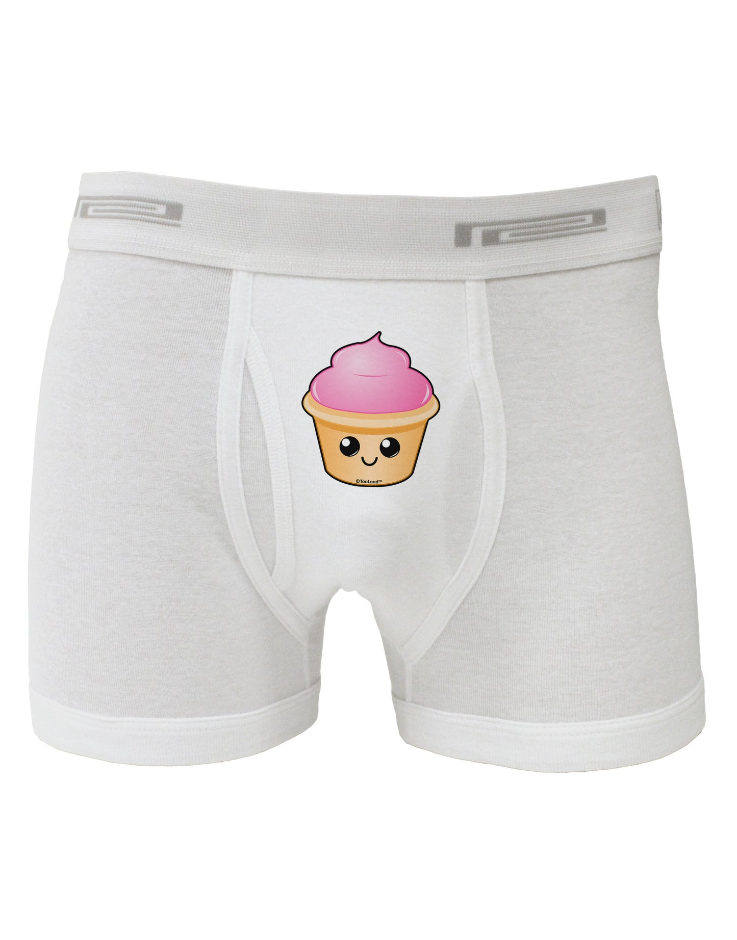 Cute Cupcake Design #2 Boxer Briefs by TooLoud-Boxer Briefs-TooLoud-White-Small-Davson Sales