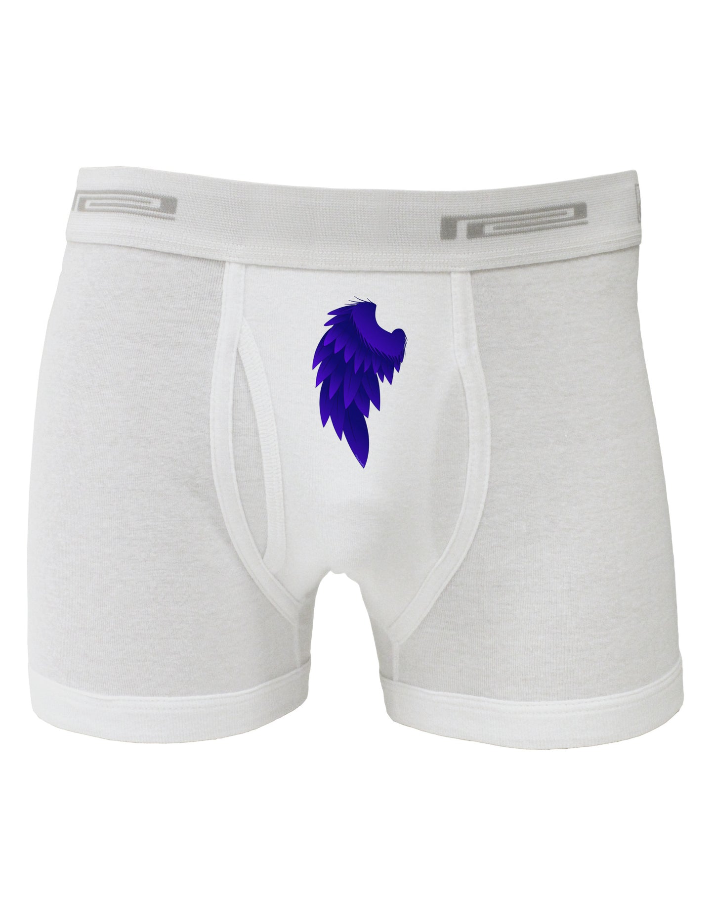 Single Left Dark Angel Wing Design - Couples Boxer Briefs-Boxer Briefs-TooLoud-White-Small-Davson Sales