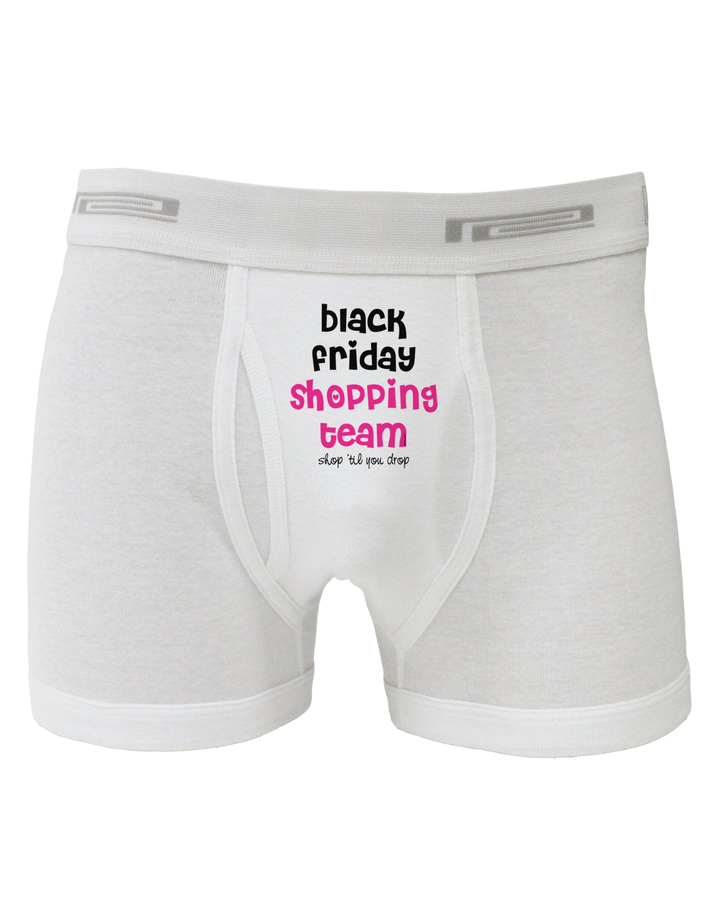 Black Friday Shopping Team - Shop Til You Drop Boxer Briefs-Boxer Briefs-TooLoud-White-Small-Davson Sales