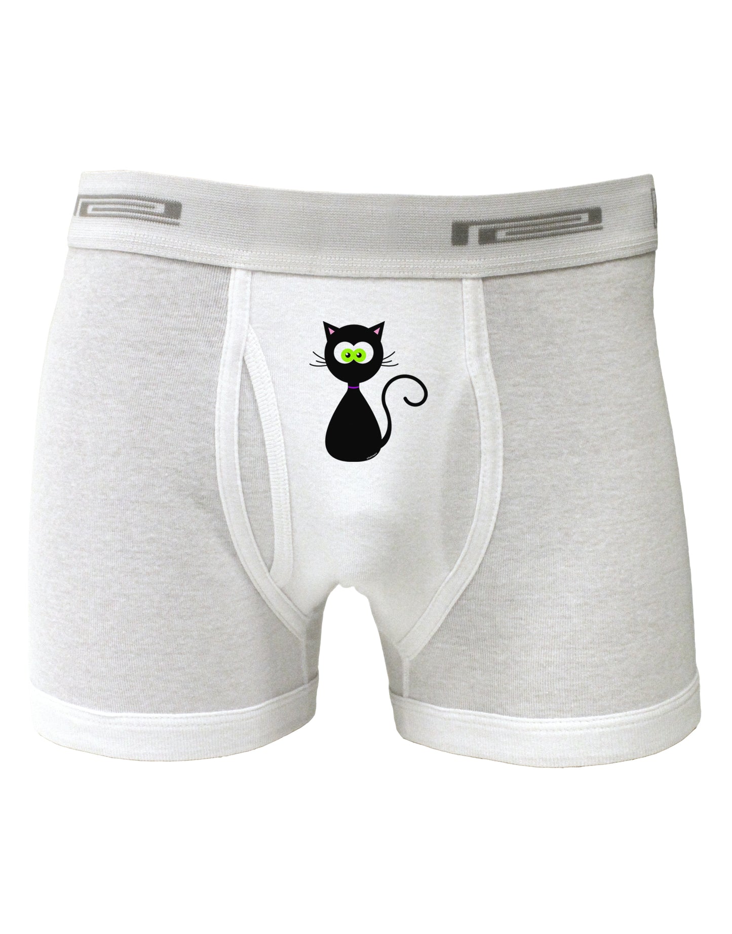 Black Cat Halloween Boxer Briefs-Boxer Briefs-TooLoud-White-Small-Davson Sales