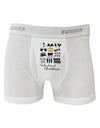 12 Days of Christmas Text Color Boxer Briefs-Boxer Briefs-TooLoud-White-Small-Davson Sales