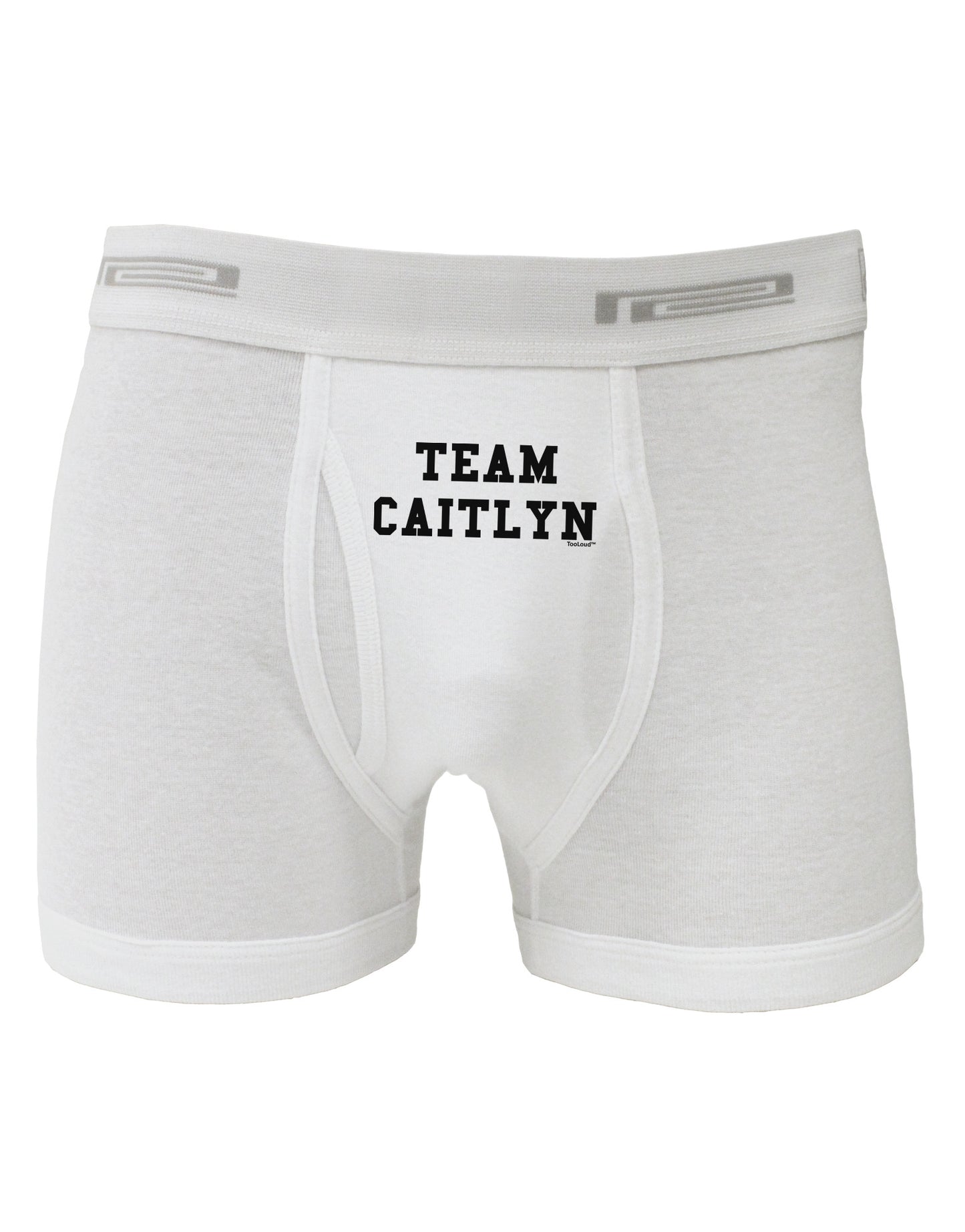 Team Caitlyn Boxer Briefs-Boxer Briefs-TooLoud-White-Small-Davson Sales