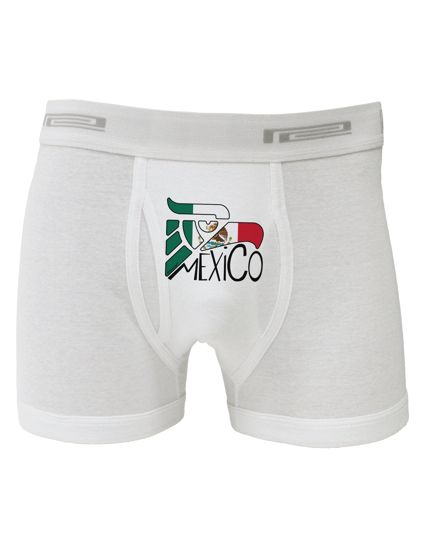 Mexico Eagle Symbol - Mexican Flag - Mexico Boxer Briefs by TooLoud-Boxer Briefs-TooLoud-White-Small-Davson Sales
