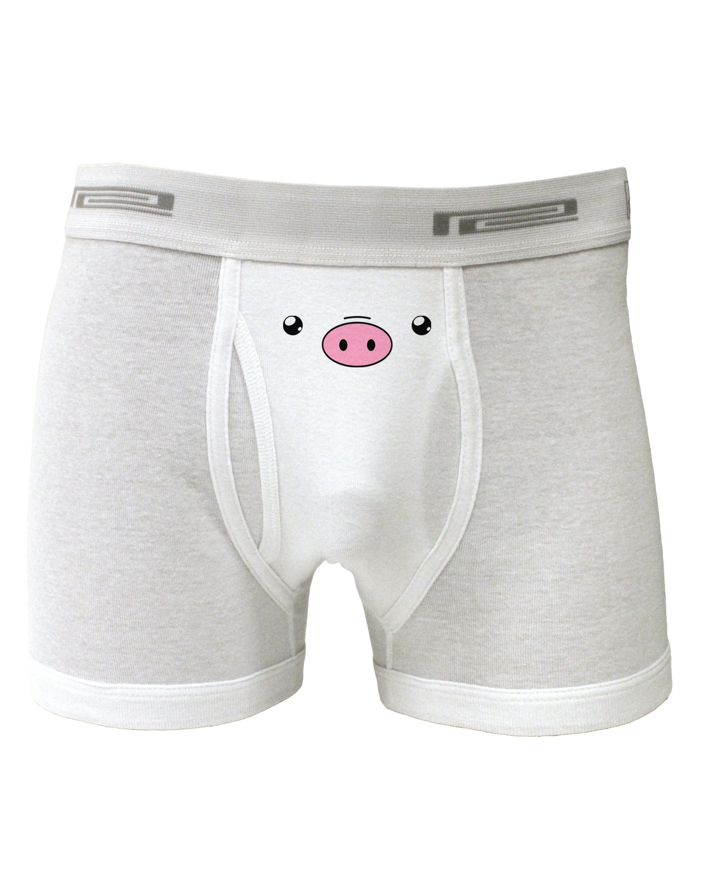 Kyu-T Face - Oinkz the Pig Boxer Briefs-Boxer Briefs-TooLoud-White-Small-Davson Sales