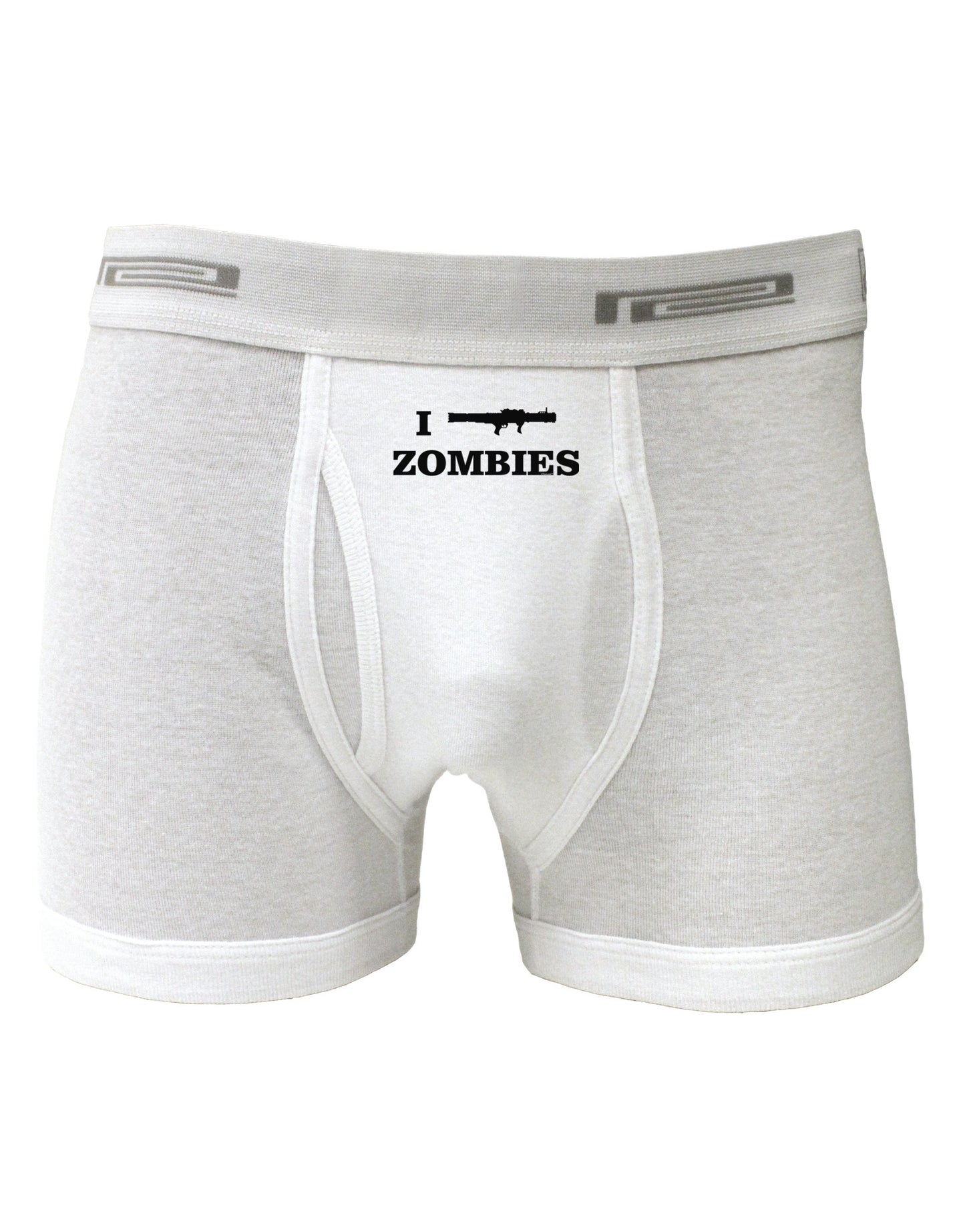 I Bazooka Zombies - Funny Apocalypse Boxer Briefs-Boxer Briefs-TooLoud-White-Small-Davson Sales