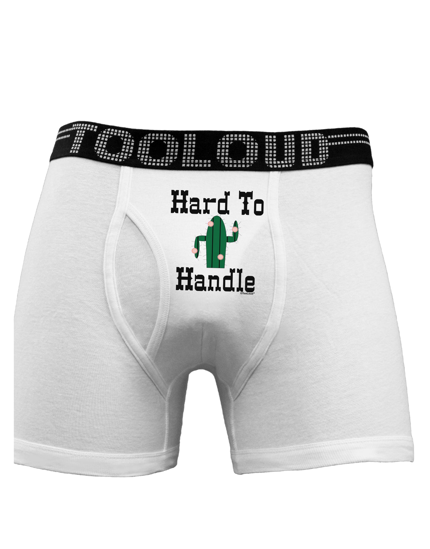 Hard To Handle Cactus Boxer Briefs by TooLoud-Boxer Briefs-TooLoud-White-Small-Davson Sales