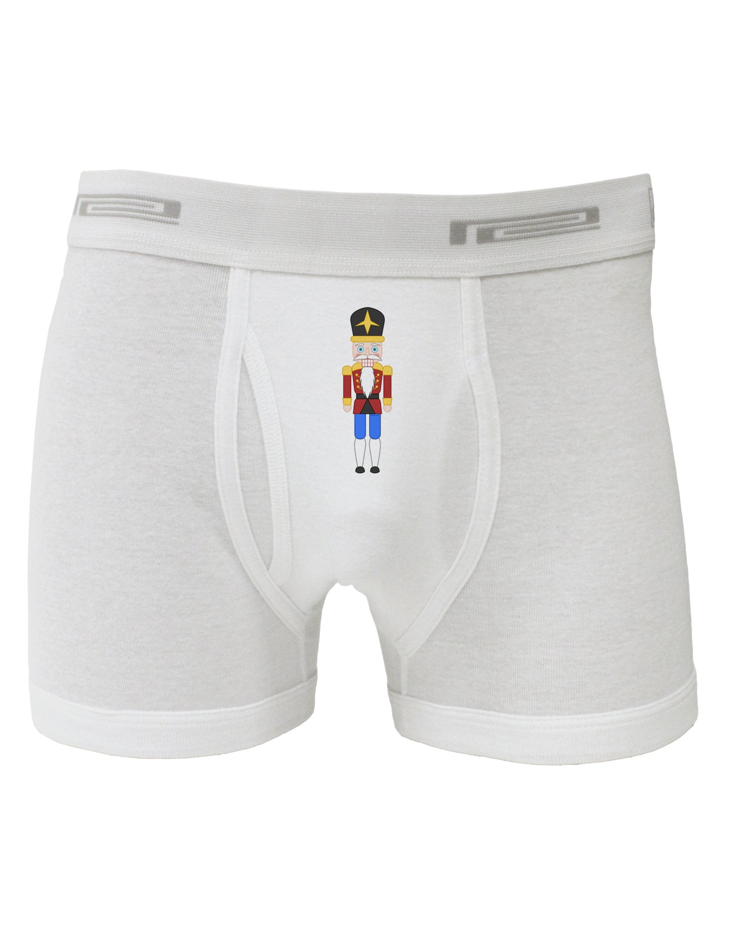 Nutcracker Design - Red Gold Black Boxer Briefs Christmas Underwear-Boxer Briefs-TooLoud-White-Small-Davson Sales