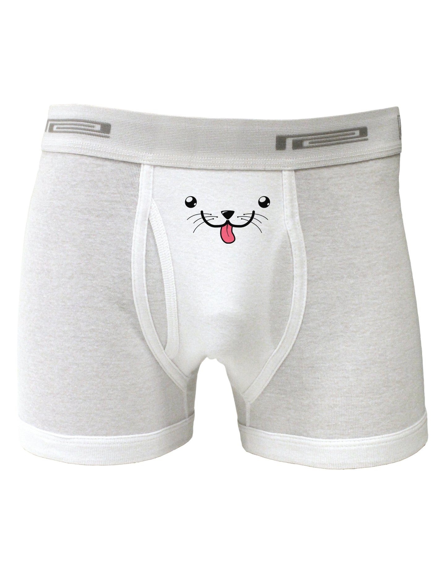Kyu-T Face - Puppino the Puppy Dog Boxer Briefs-Boxer Briefs-TooLoud-White-Small-Davson Sales