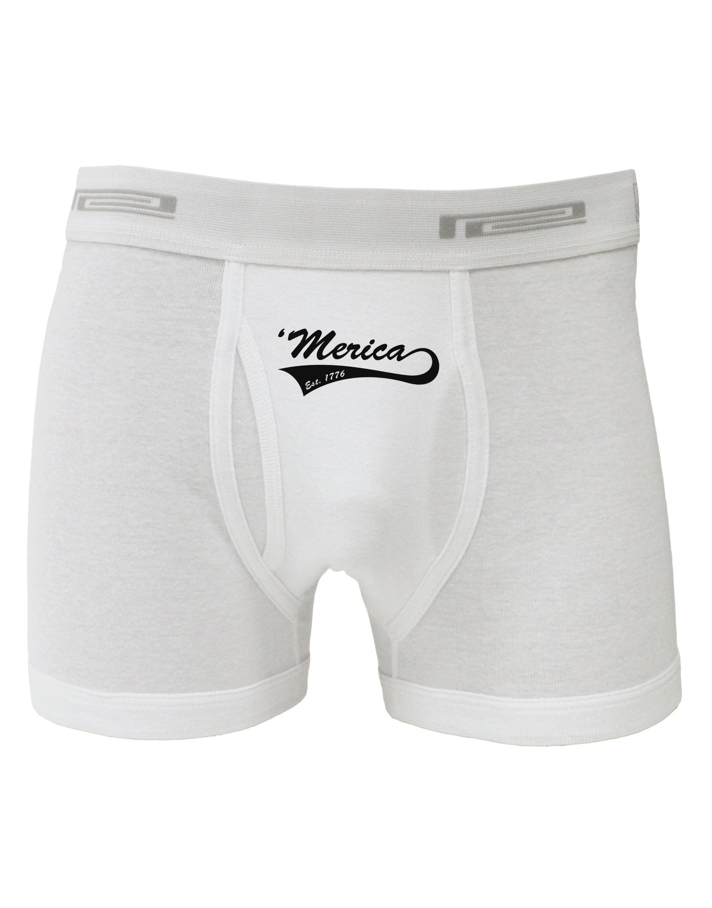 Merica Established 1776 Boxer Briefs by TooLoud-Boxer Briefs-TooLoud-White-Small-Davson Sales