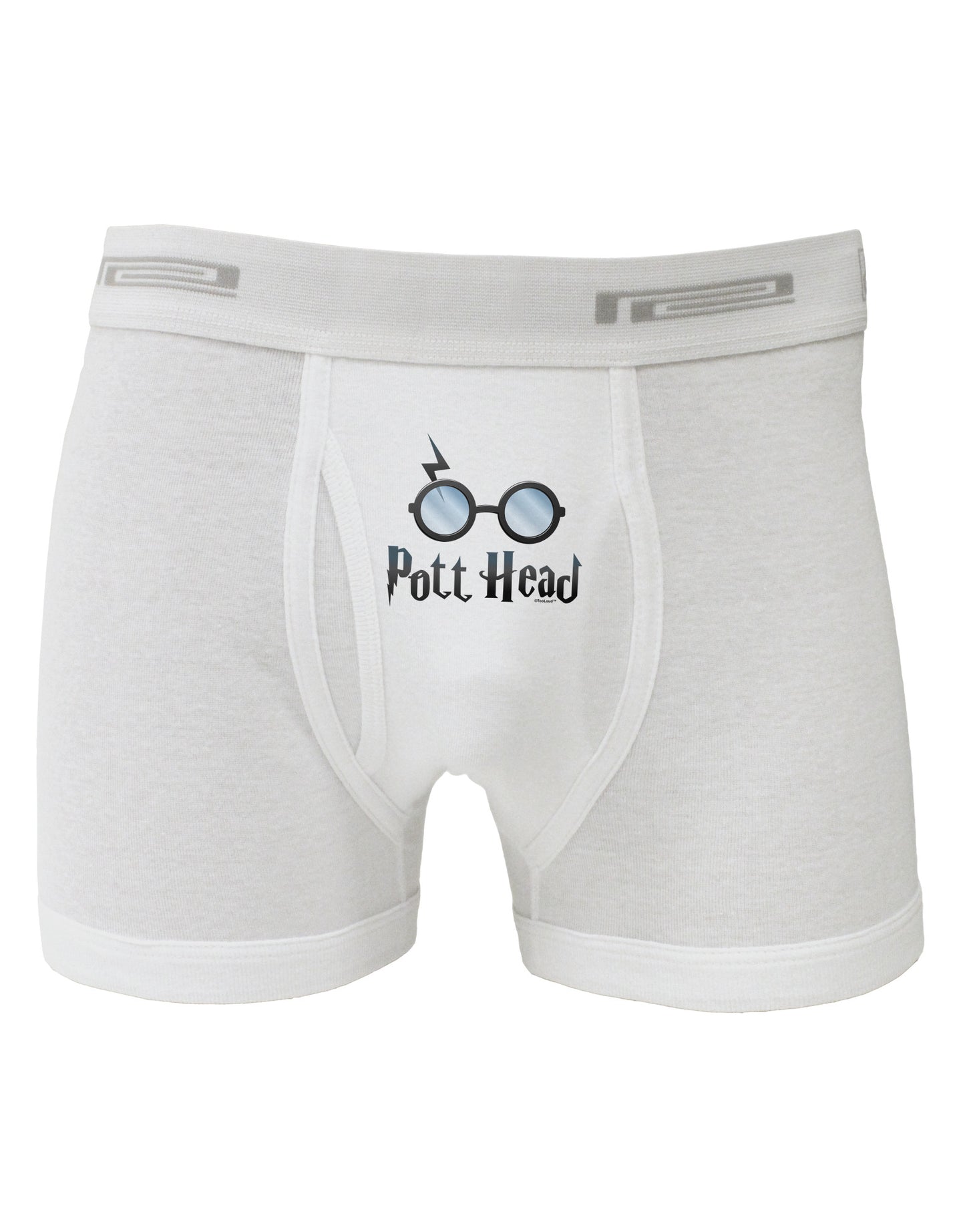 Pott Head Magic Glasses Boxer Briefs-Boxer Briefs-TooLoud-White-Small-Davson Sales
