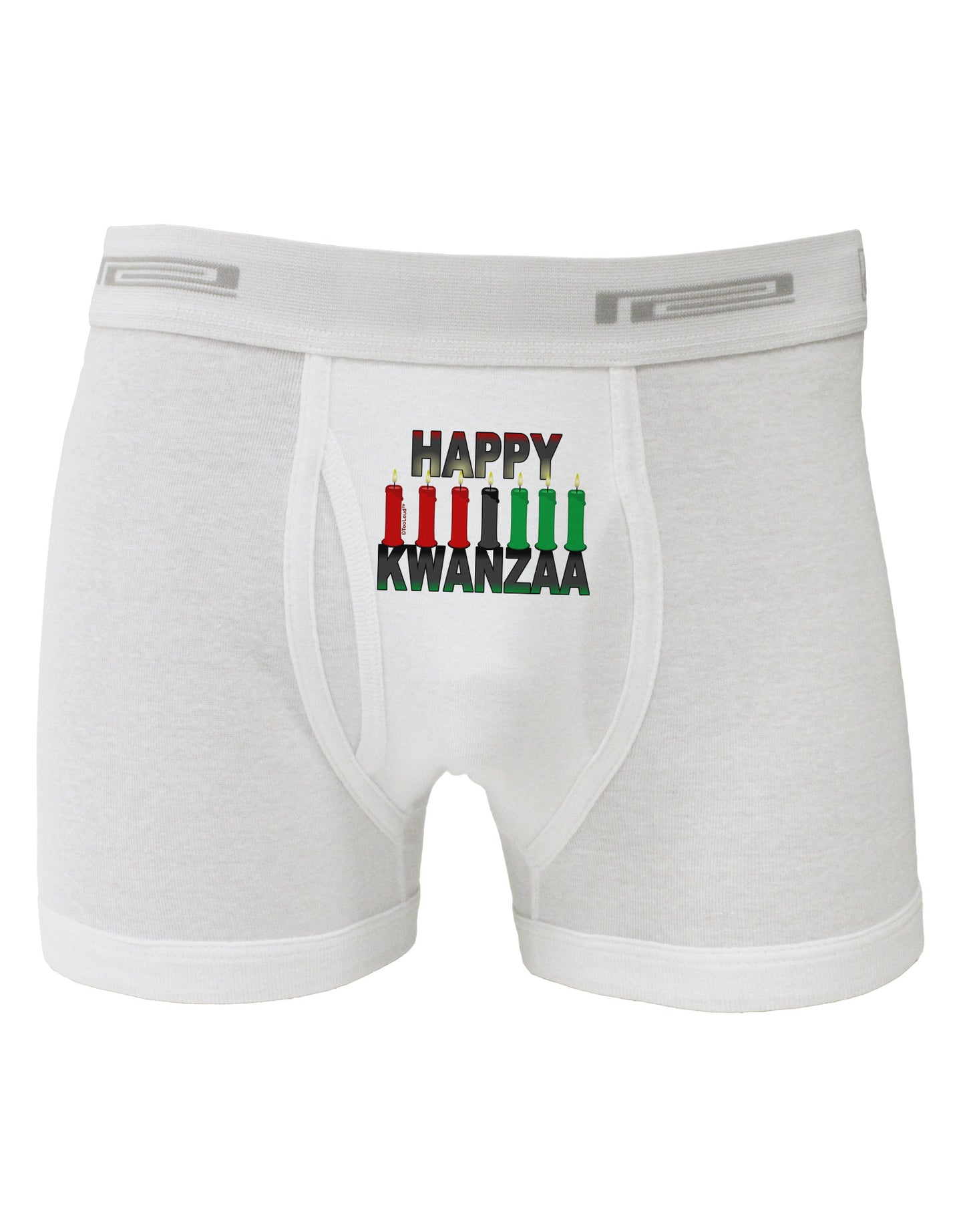 Happy Kwanzaa Candles Boxer Briefs-Boxer Briefs-TooLoud-White-Small-Davson Sales