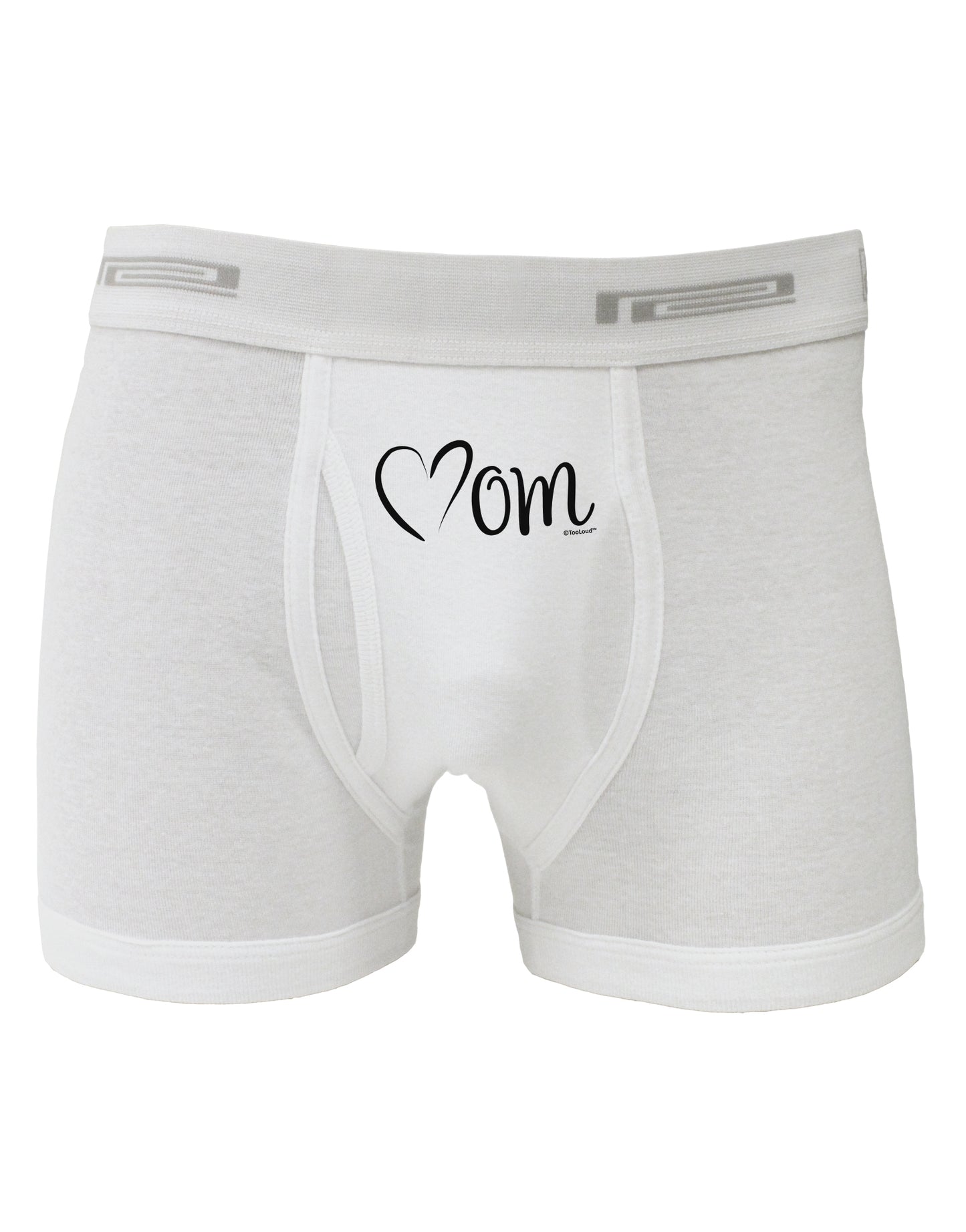 Mom with Brushed Heart Design Boxer Briefs by TooLoud-Boxer Briefs-TooLoud-White-Small-Davson Sales