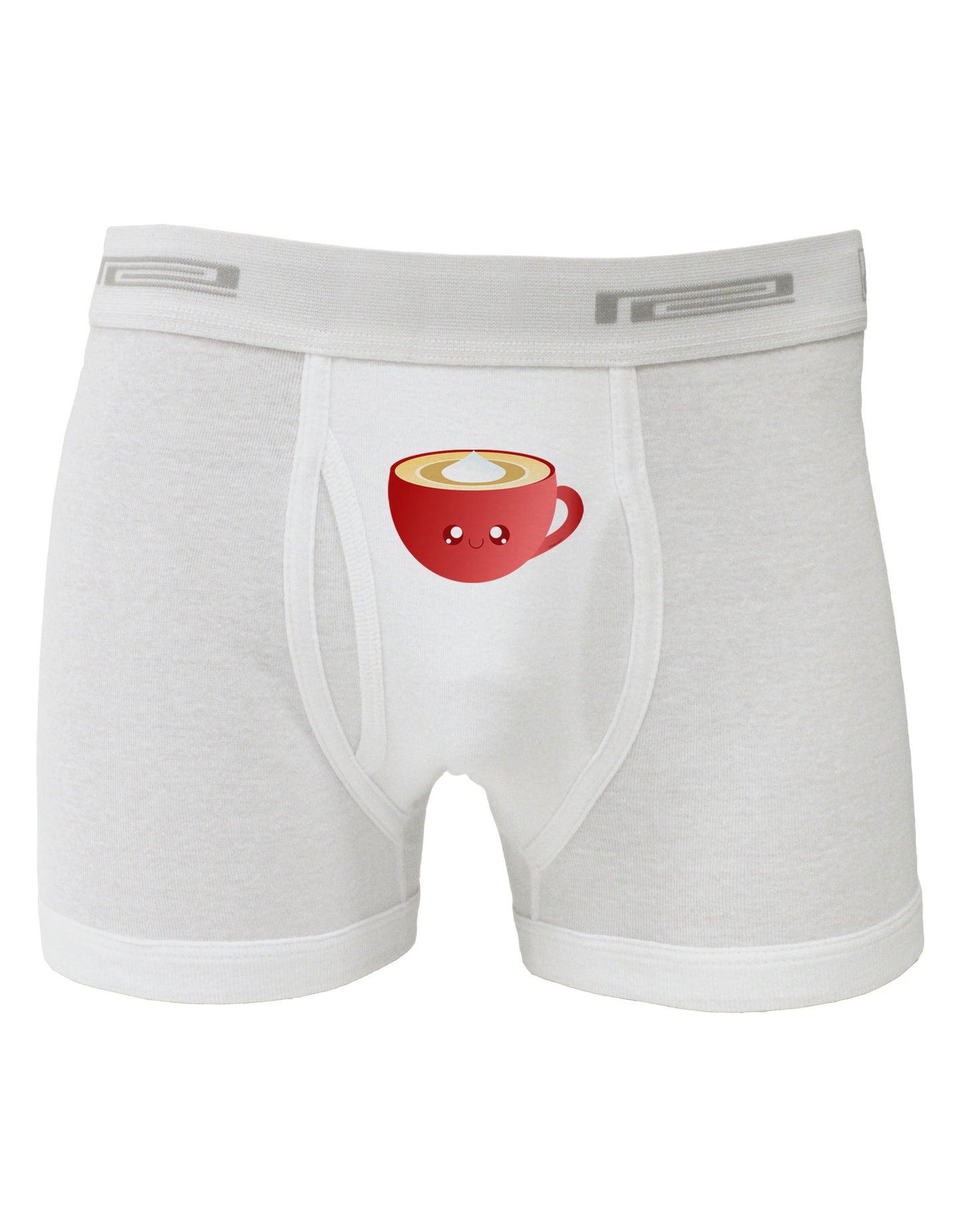 Cute Christmas Drink Eggnog Boxer Briefs-Boxer Briefs-TooLoud-White-Small-Davson Sales