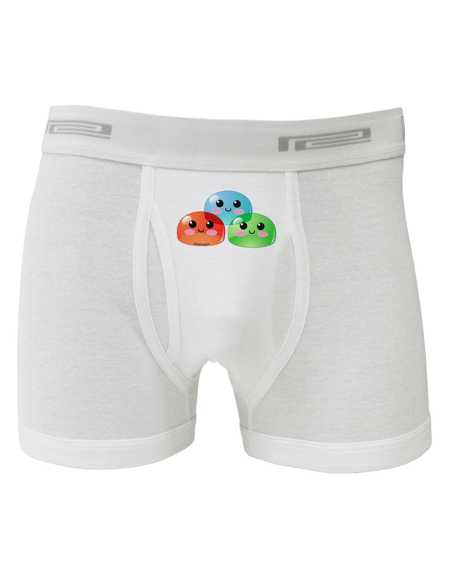 Cute RPG Slime - Trio Boxer Briefs by TooLoud-Boxer Briefs-TooLoud-White-Small-Davson Sales