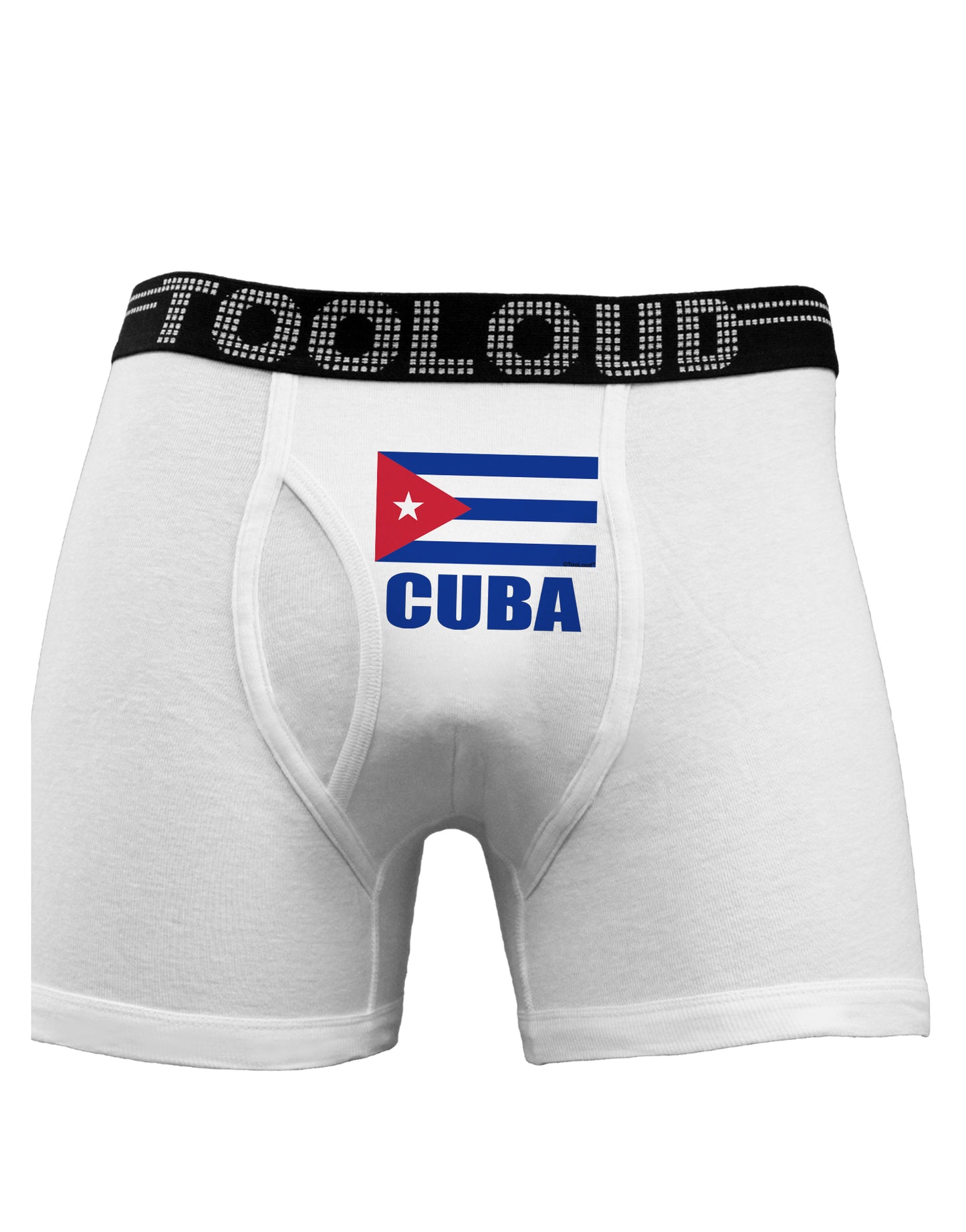 Cuba Flag Cuban Pride Boxer Briefs by TooLoud-Boxer Briefs-TooLoud-White-Small-Davson Sales