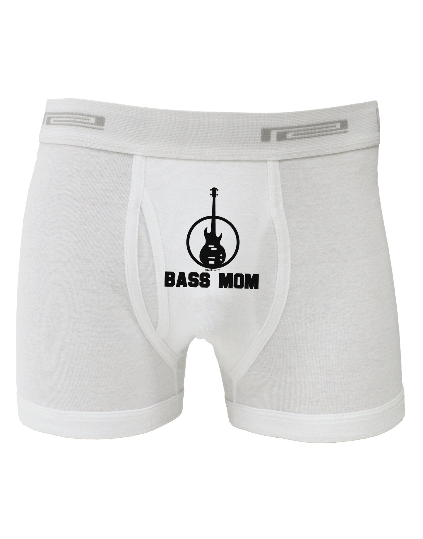 Bass Mom - Mother's Day Design Boxer Briefs-Boxer Briefs-TooLoud-White-Small-Davson Sales