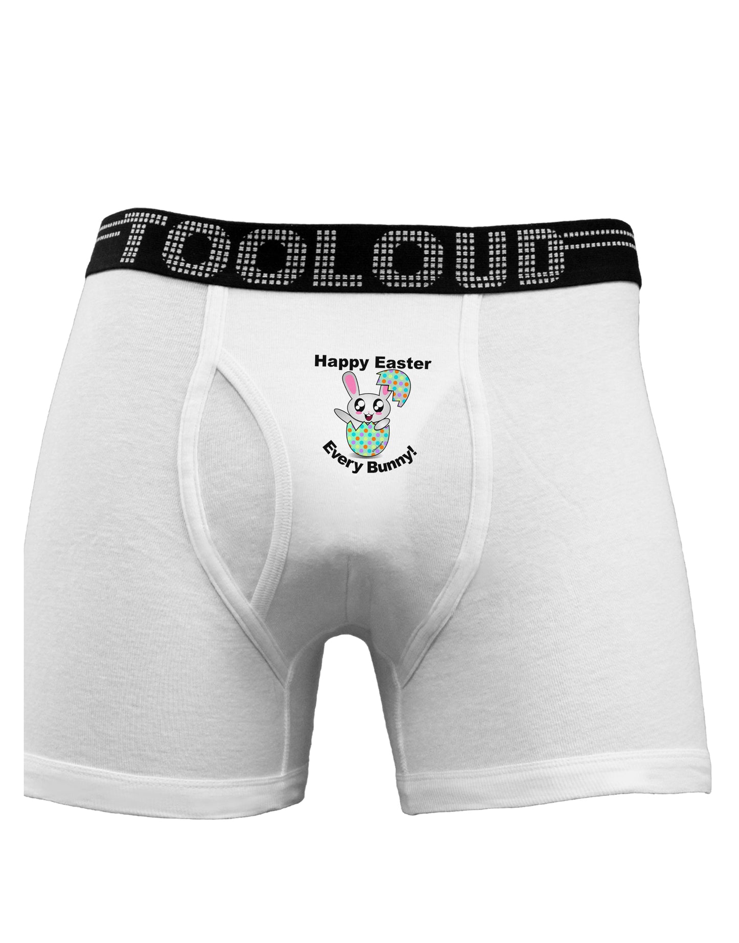 Happy Easter Every Bunny Boxer Briefs by TooLoud-Boxer Briefs-TooLoud-White-Small-Davson Sales