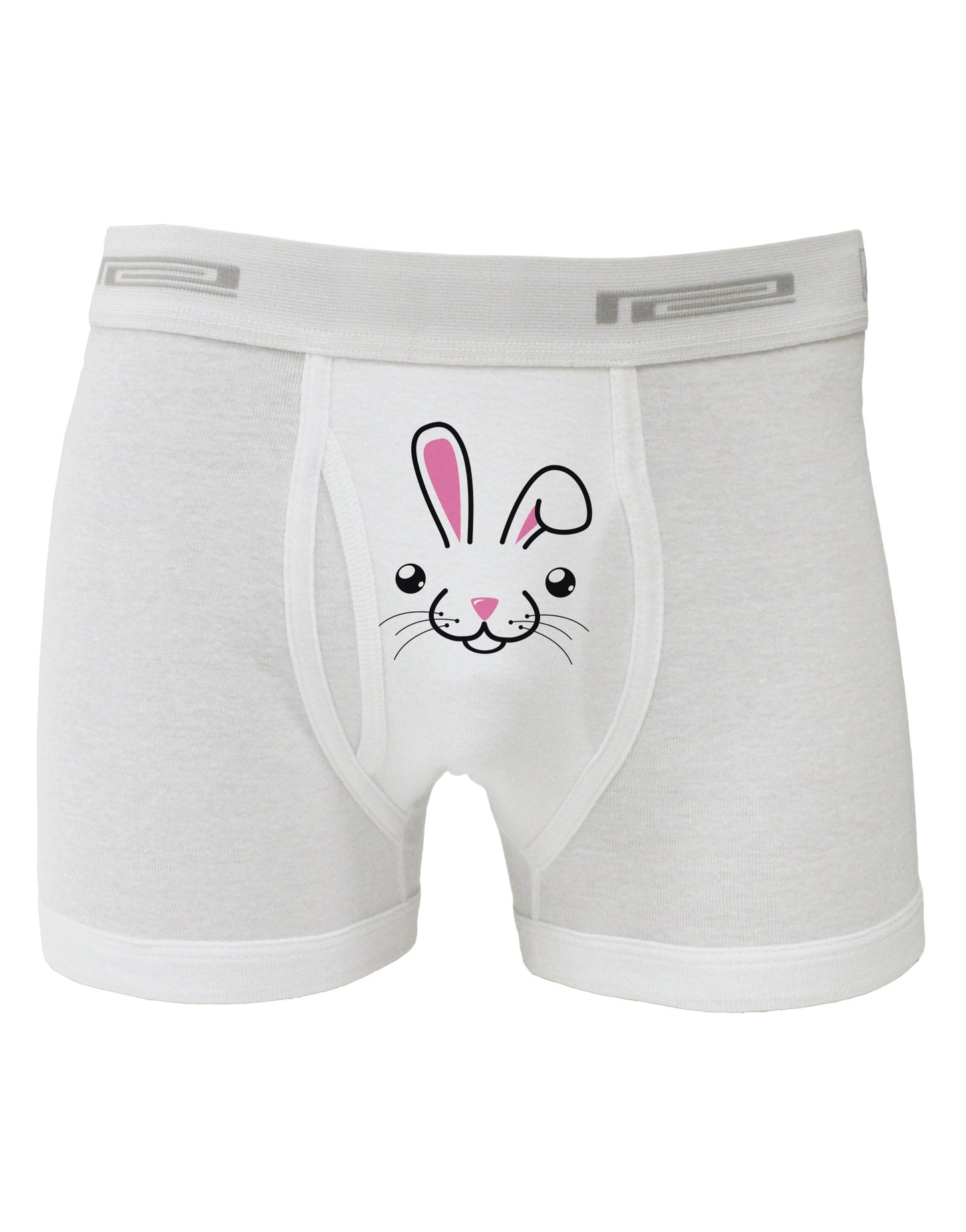 Cute Bunny Face Boxer Briefs-Boxer Briefs-TooLoud-White-Small-Davson Sales
