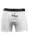 420 Element THC Funny Stoner Boxer Briefs by TooLoud-Boxer Briefs-TooLoud-White-Small-Davson Sales